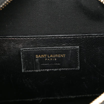 Saint Laurent Grain De Poudre Medium Classic Monogram Camera Bag Black 5 of 9