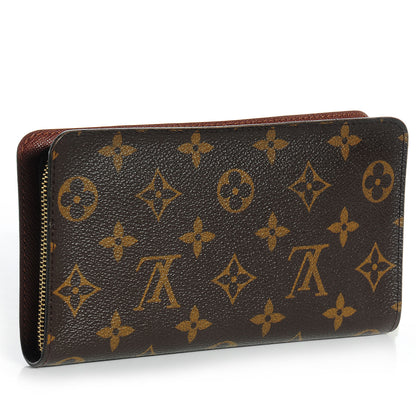 Louis Vuitton Monogram Porte-Monnaie Zippy Wallet 3 of 7