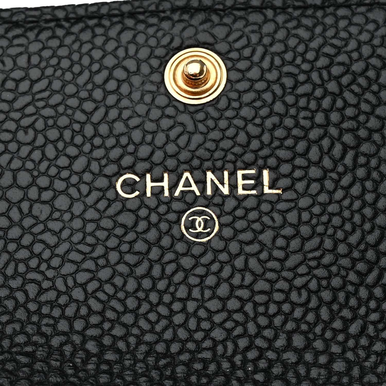 Chanel Caviar Quilted Flap Card Holder Black 6 of 9