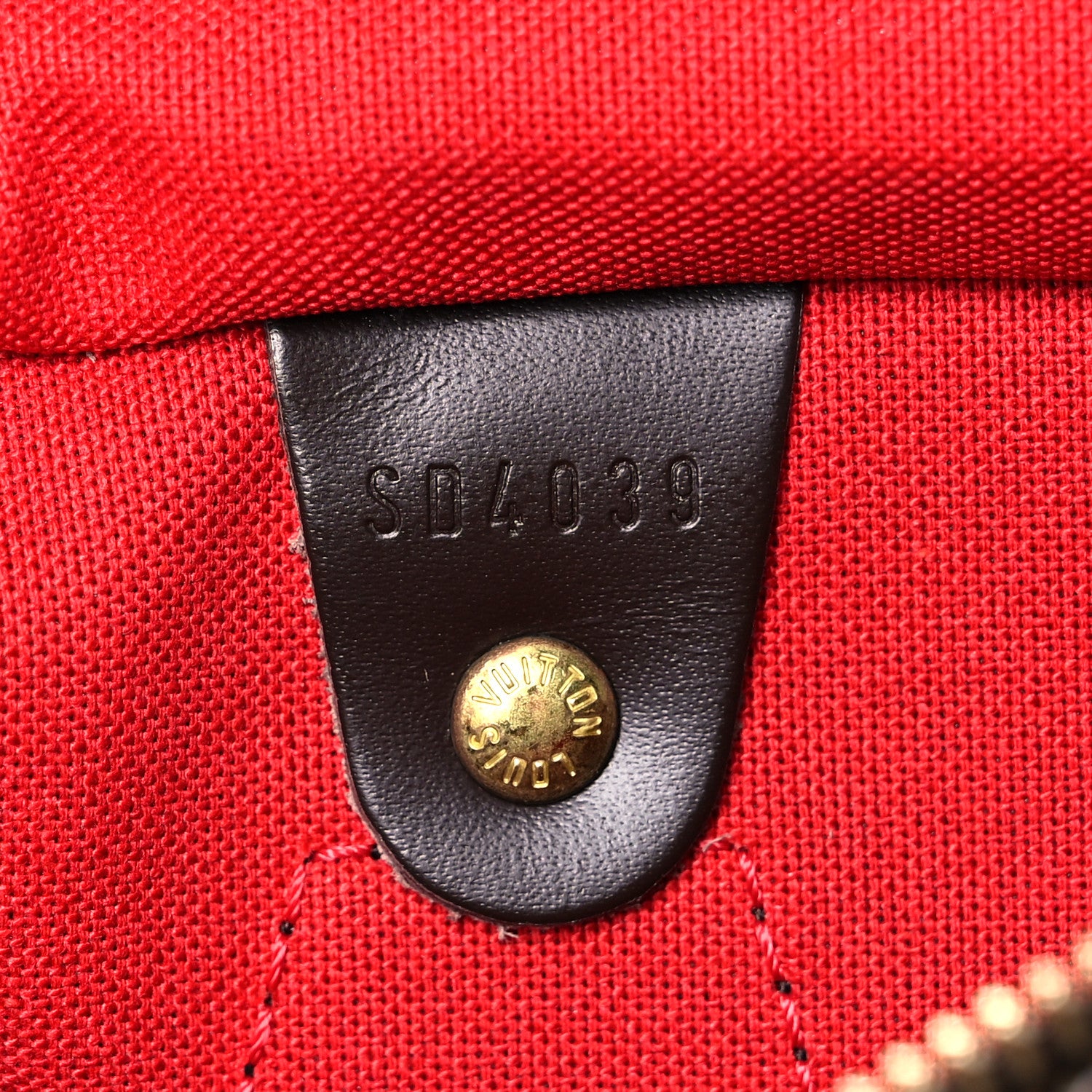 Louis Vuitton Damier Ebene Speedy 25 7 of 10