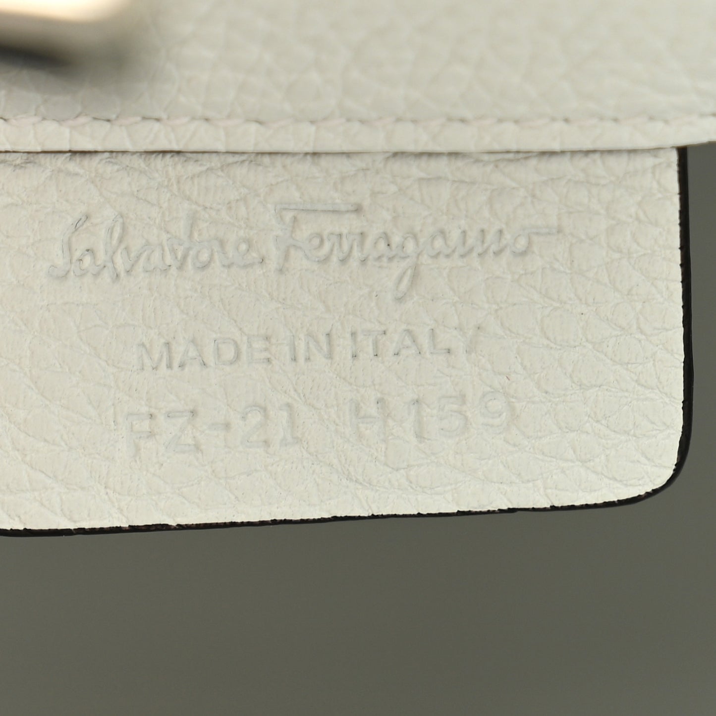 Calfskin The Studio Bag Astronaut White