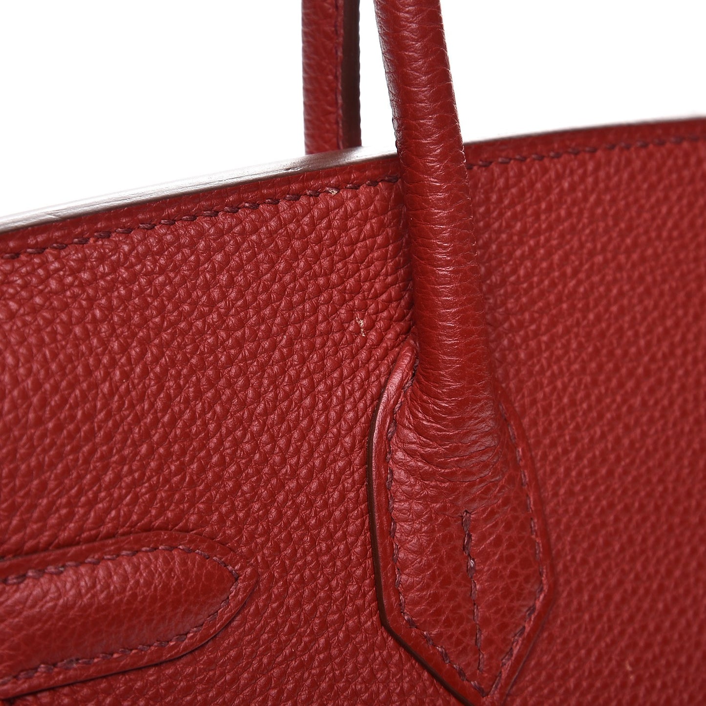 Togo Birkin 30 Rouge Garance