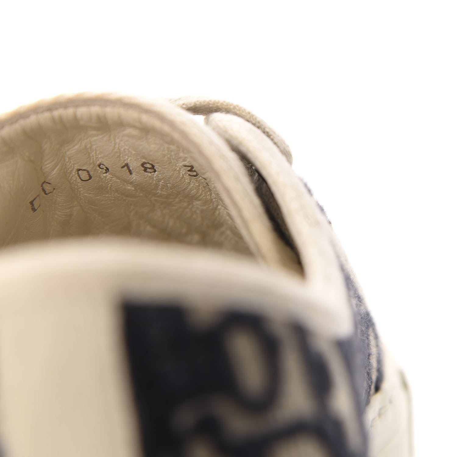 Christian Dior Canvas Oblique Walk'N'Dior Low Top Sneakers 35.5 Deep Blue 11 of 11