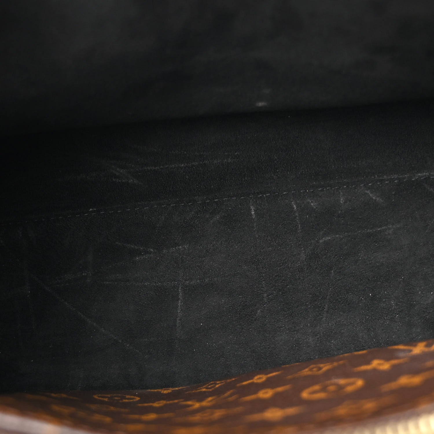 Louis Vuitton Monogram Flower Tote Black 6 of 13