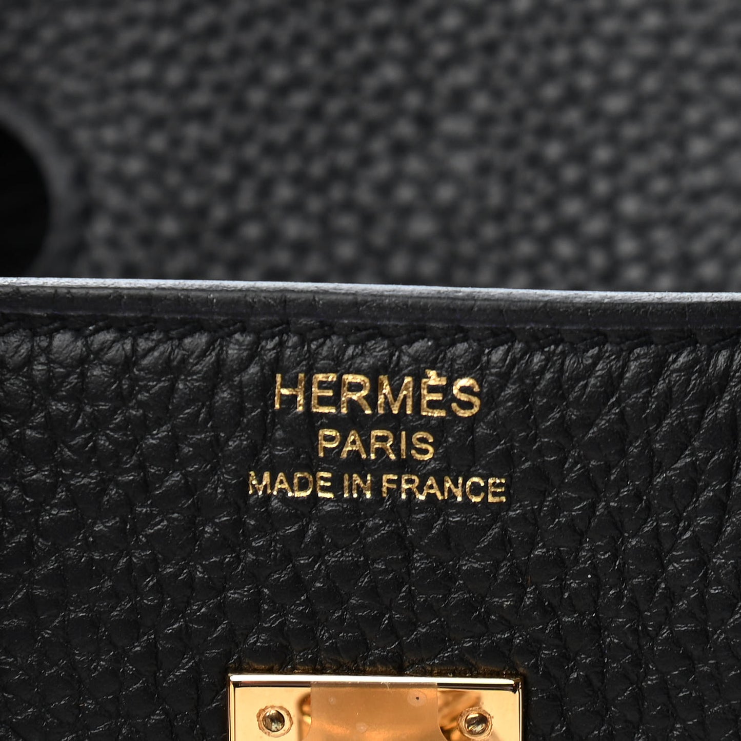 Togo Birkin 25 Black