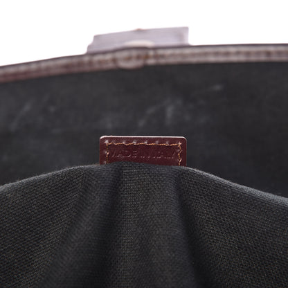 Burberry Haymarket Check Buckle Satchel 7 of 30