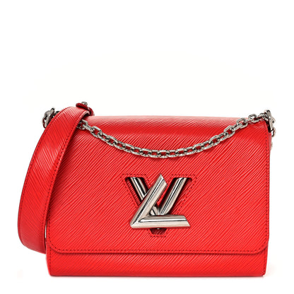 Louis Vuitton Epi Twist Shoulder Bag MM Coquelicot 1 of 8