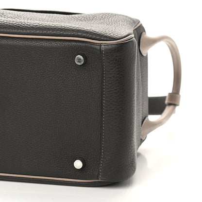 Hermes Taurillon Clemence Bi-Color Lindy 30 Graphite Gris Tourterelle 10 of 10
