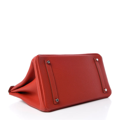 Hermes Togo Birkin 35 Vermillion 5 of 29