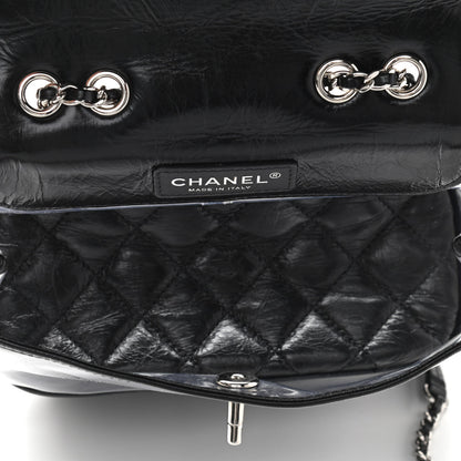 Chanel Crumpled Calfskin PVC Quilted Backpack Black 5 of 11