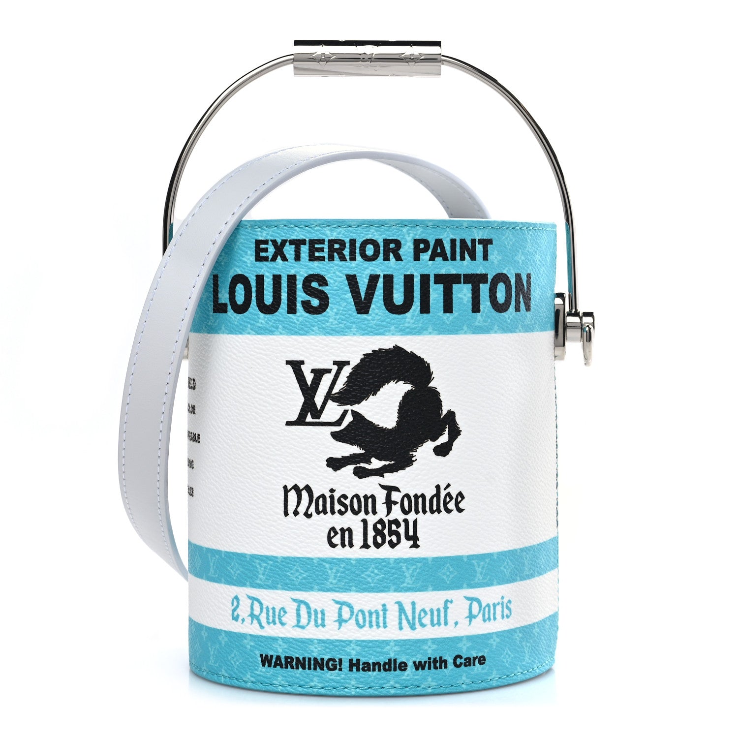 Louis Vuitton Monogram LV Paint Can Turquoise 1 of 7