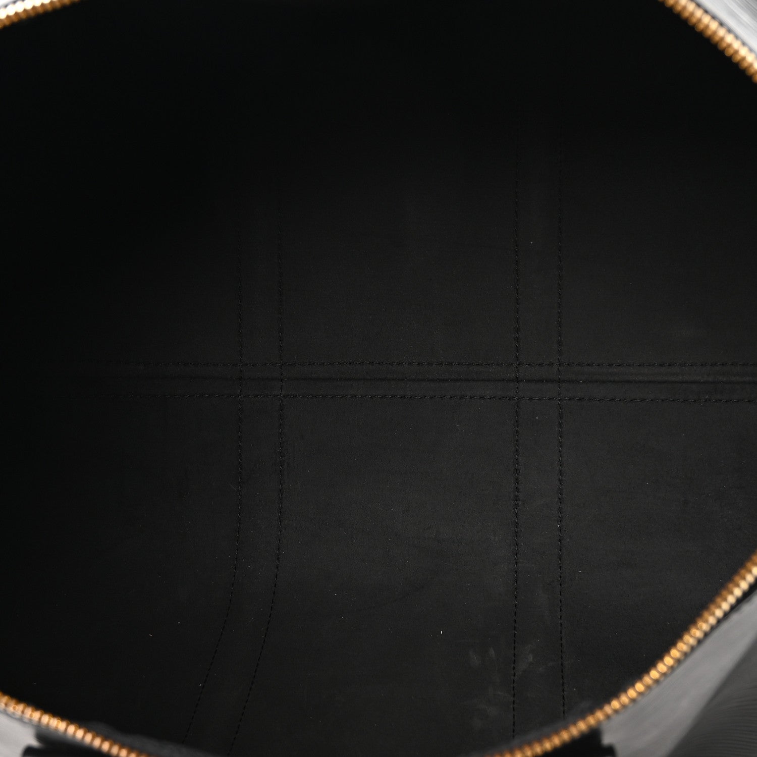 Louis Vuitton Epi Keepall 50 Black 4 of 9