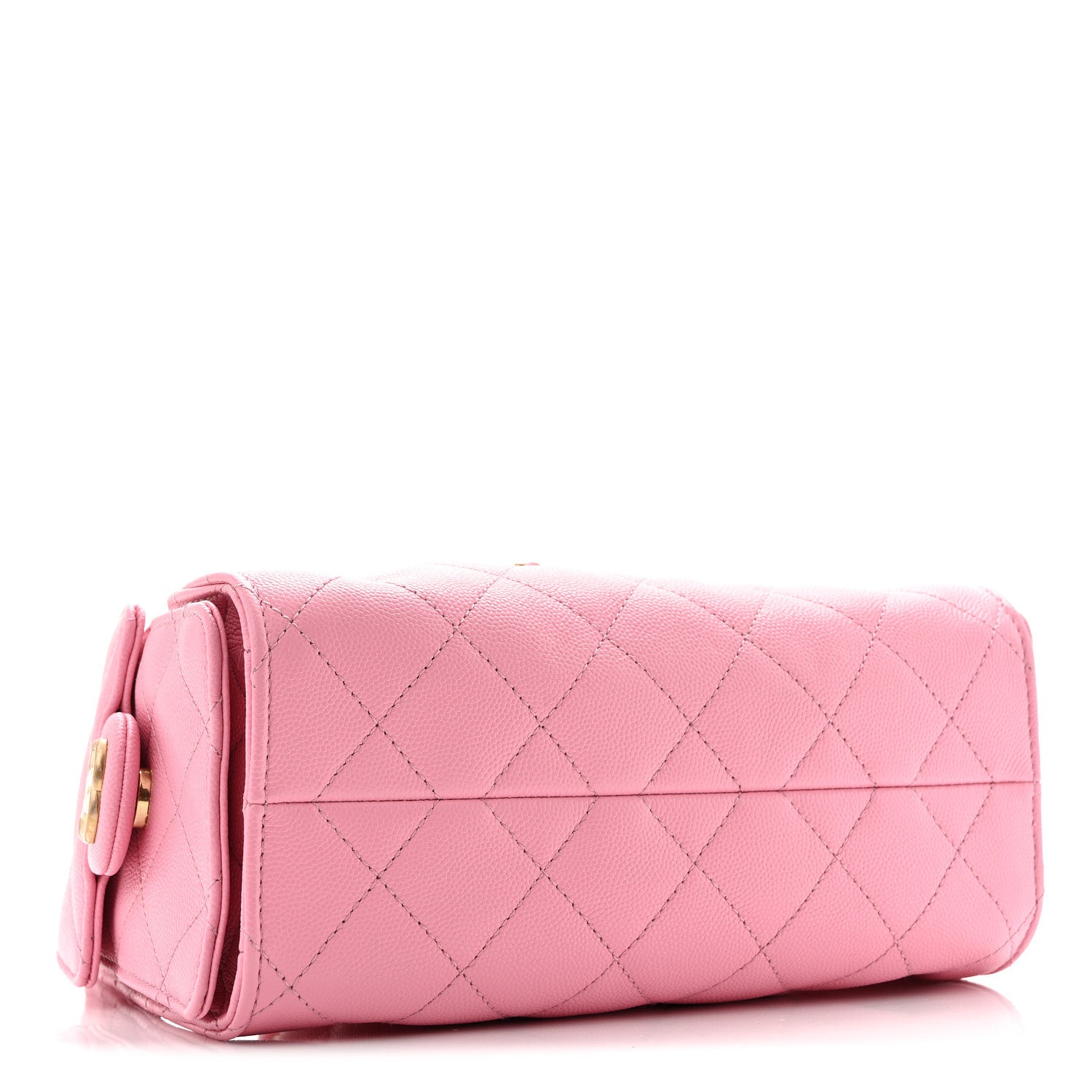 Chanel Caviar Quilted Mini Chanel 25 Handbag Pink 4 of 11