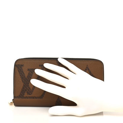 Louis Vuitton Reverse Monogram Giant Zippy Wallet 2 of 7