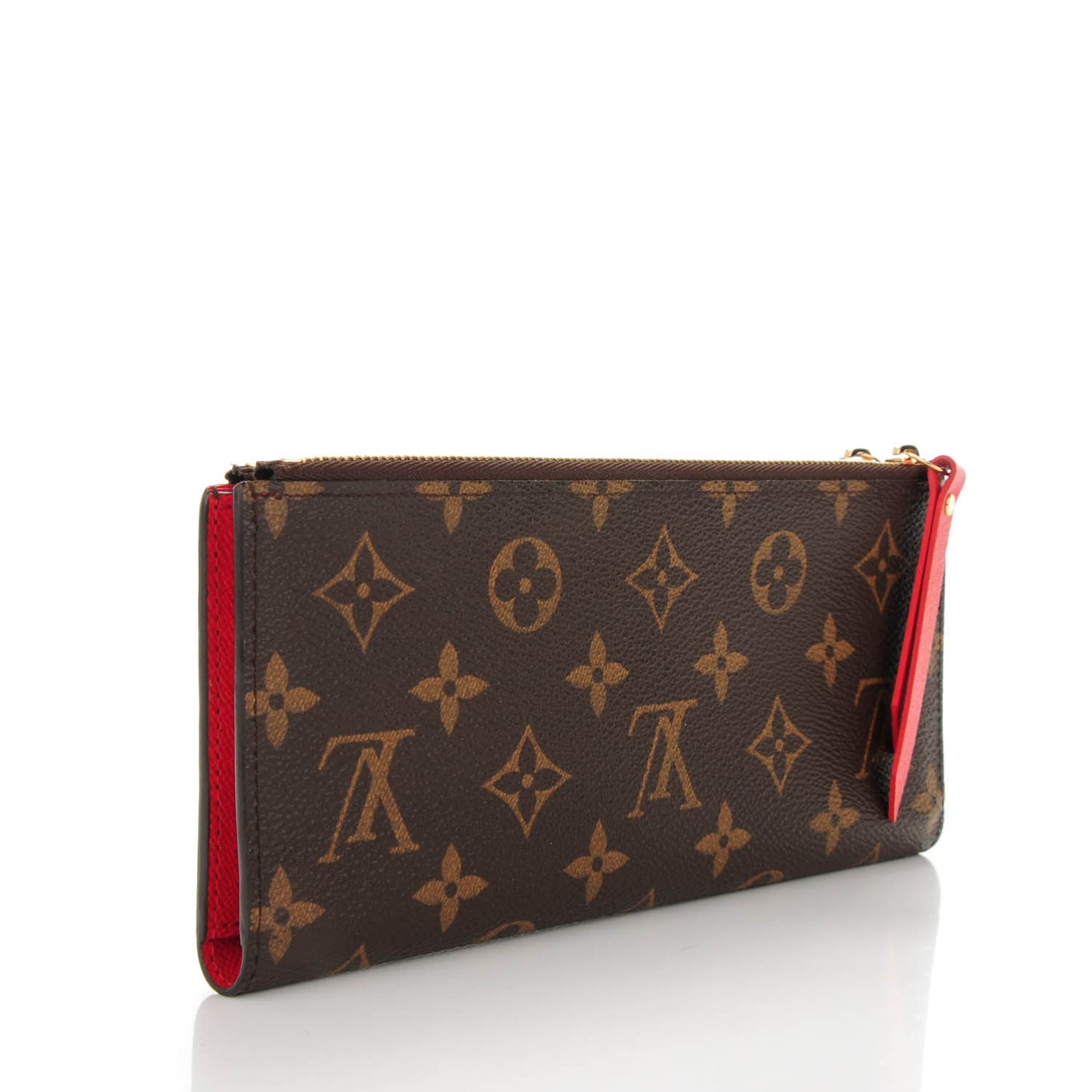 Monogram Adele Wallet Coquelicot