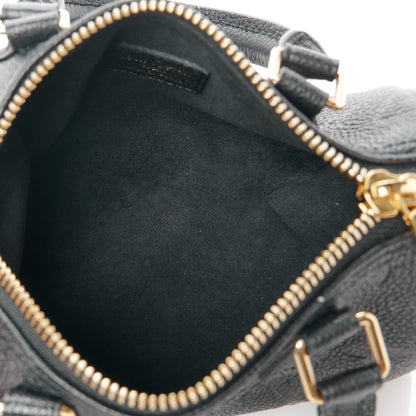Louis Vuitton Empreinte Monogram Nano Speedy Black 5 of 9