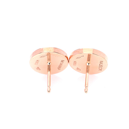 Bulgari 18K Rose Gold Black Onyx BVLGARI BVLGARI Stud Earrings 4 of 9