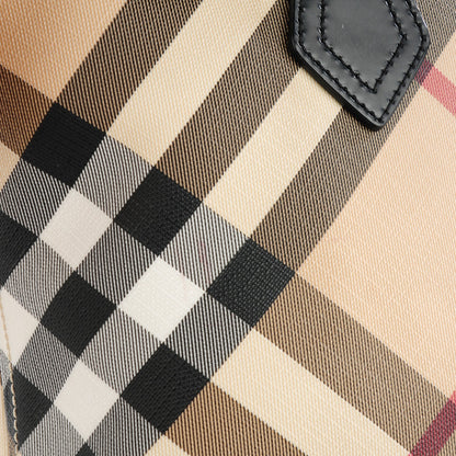 Burberry Nova Check Medium Tote Black 9 of 17