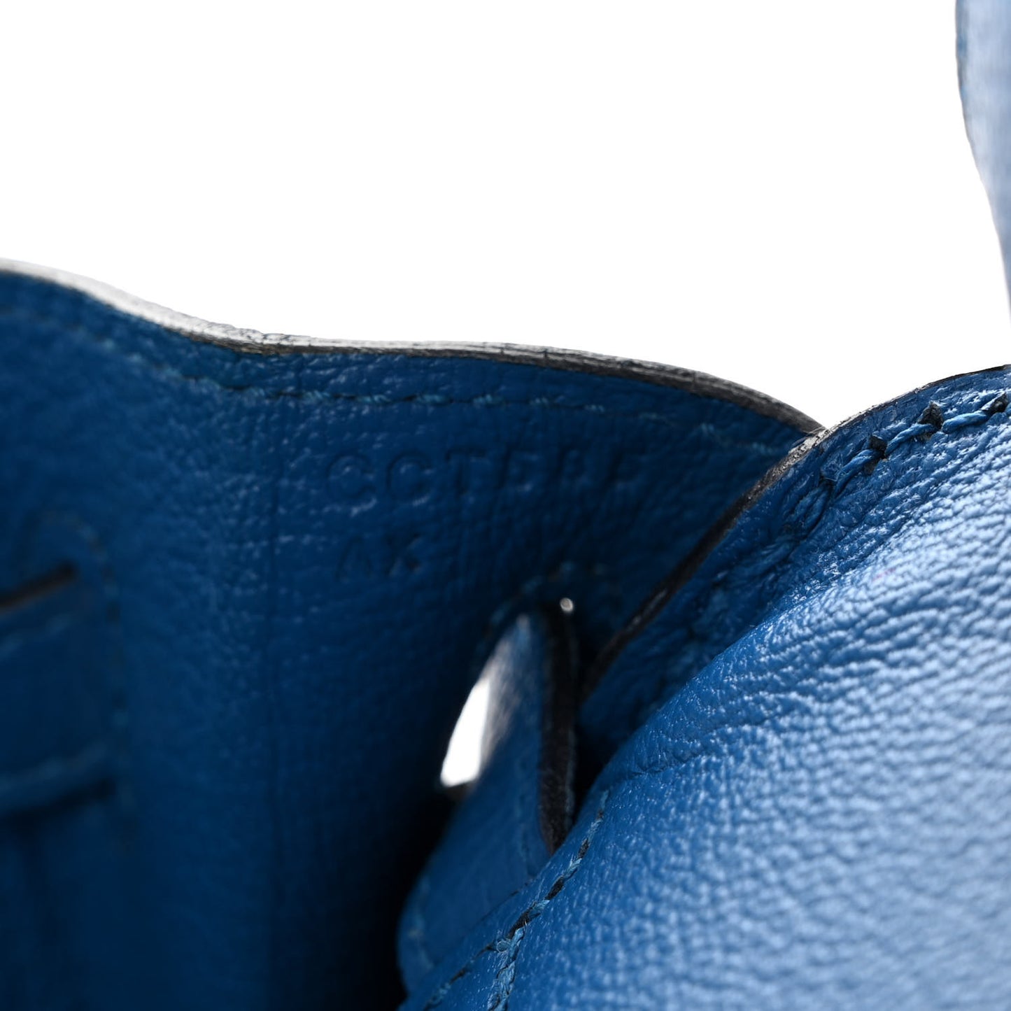 Togo Birkin 25 Bleu Zellige