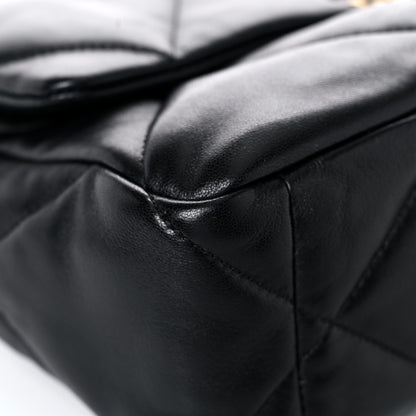 Chanel Lambskin Quilted Large Chanel 19 Flap Black 7 of 14