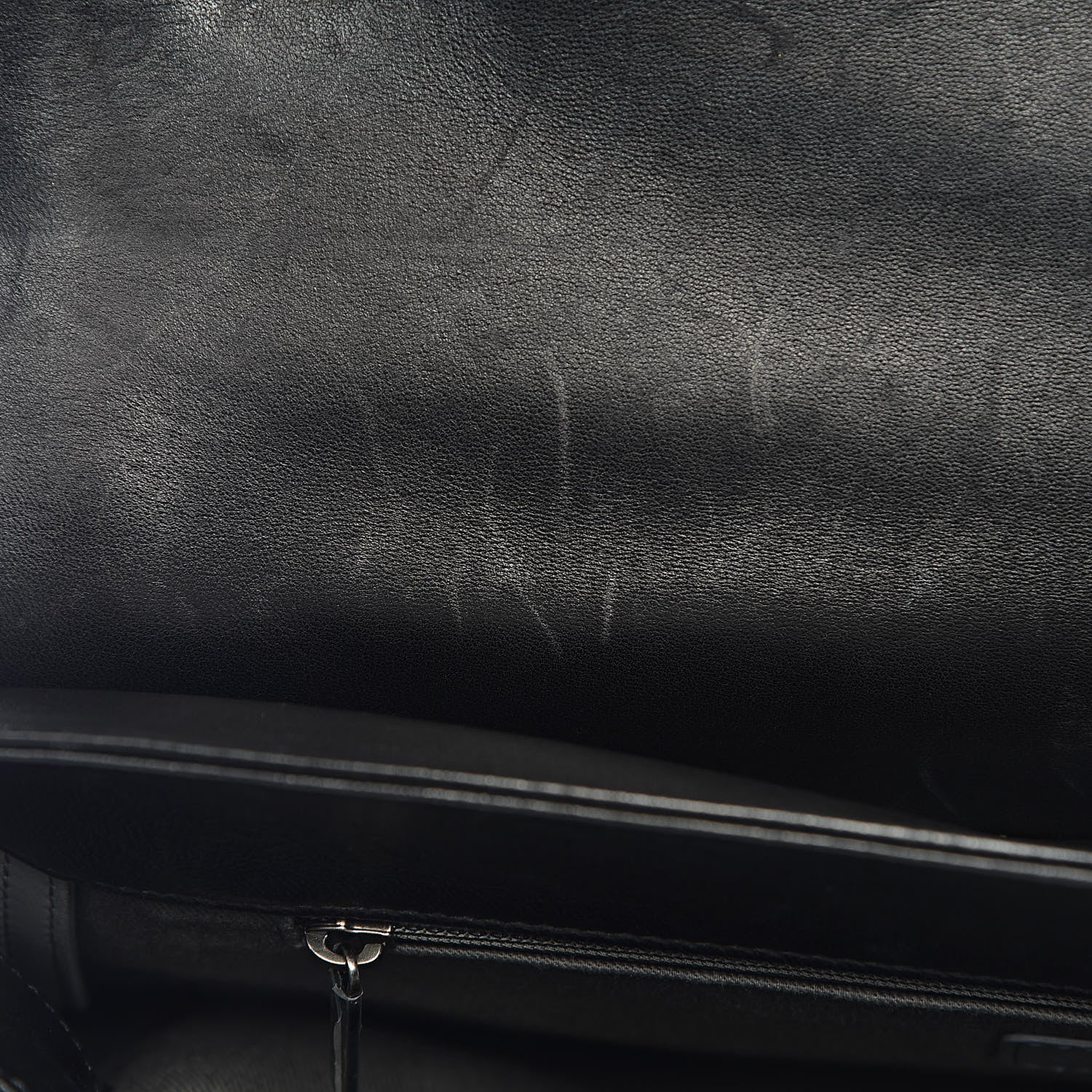 Chanel Lambskin Quilted Large Antik Boy Flap Black 9 of 15