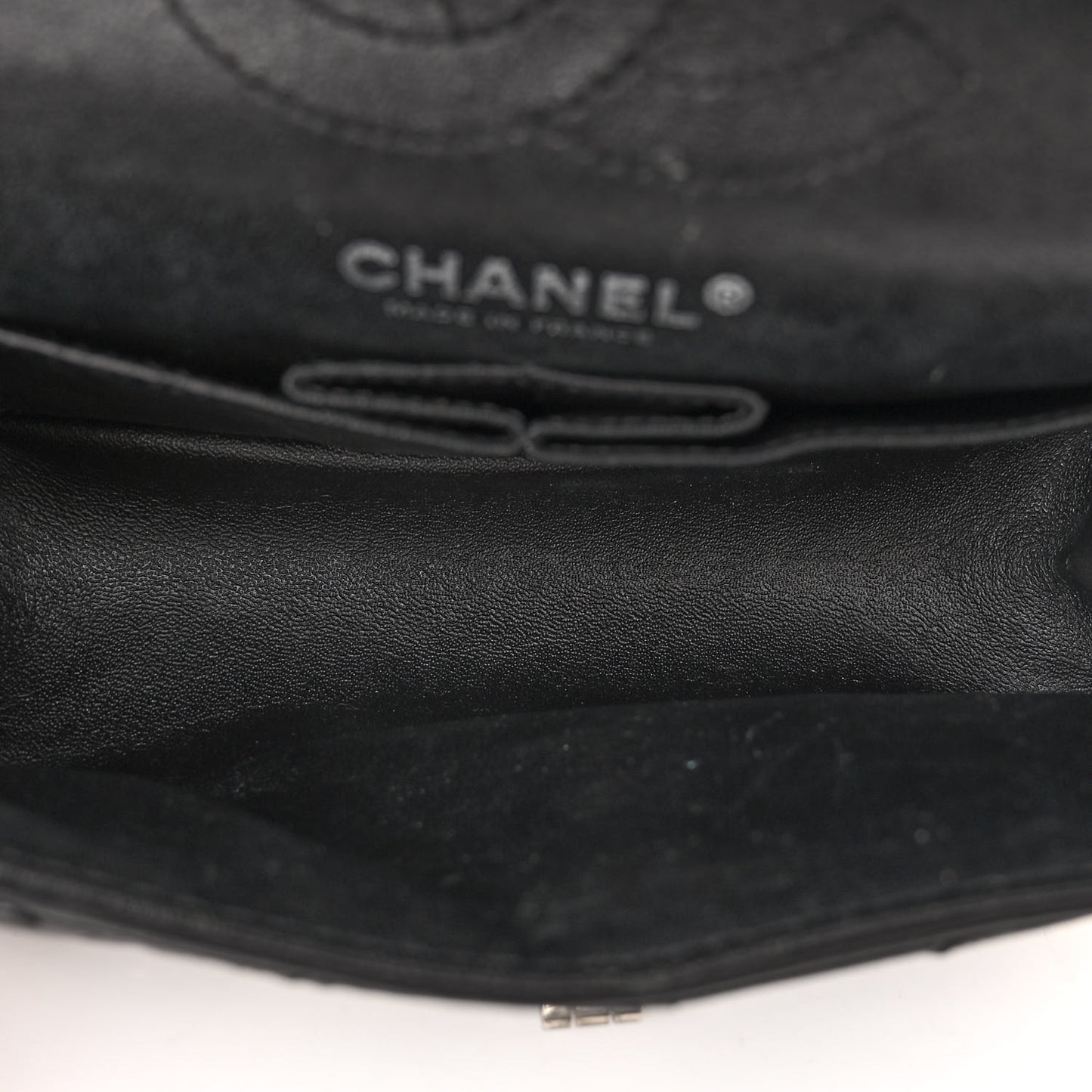 Aged Calfskin Lucky Charms 2.55 Reissue 224 Flap Black