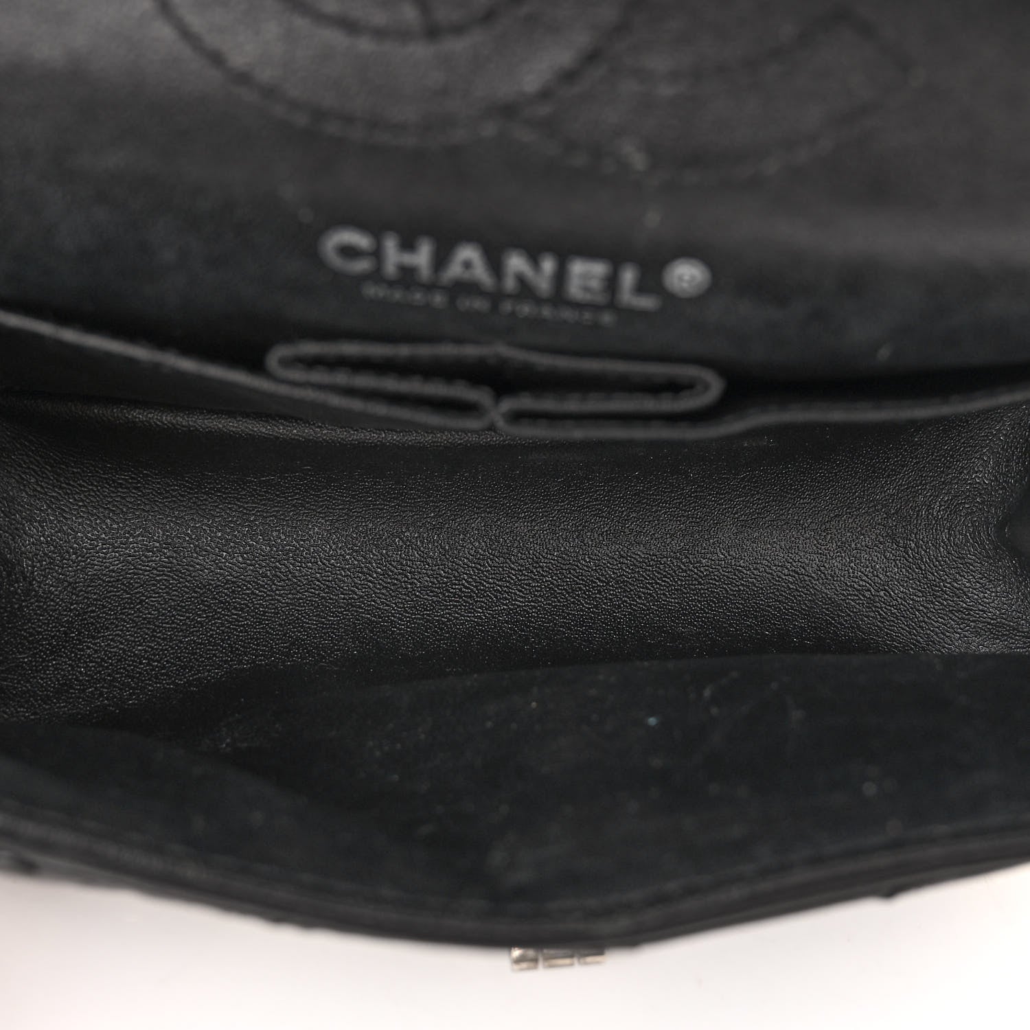 Chanel Aged Calfskin Lucky Charms 2.55 Reissue 224 Flap Black 5 of 12