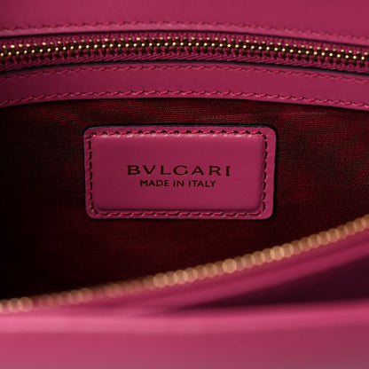 Bulgari Calfskin Serpenti Forever Shoulder Bag Pink 5 of 13