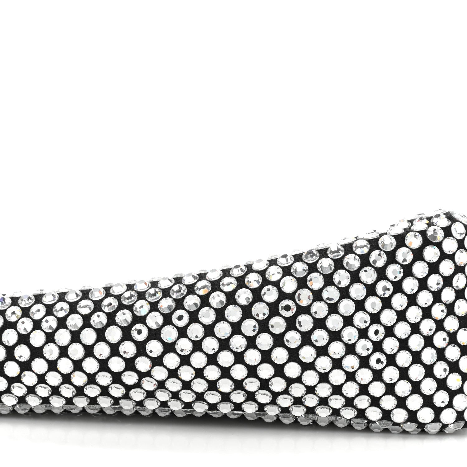 Prada Satin Crystal Triangle Shoulder Bag Cristal 8 of 8