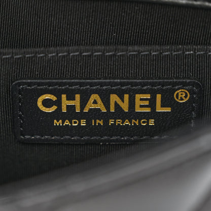 Chanel Lambskin Quilted Mini My Precious Waist Bag Black 6 of 10