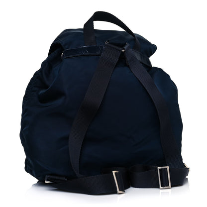 Prada Nylon Vela Small Backpack Navy 2 of 11