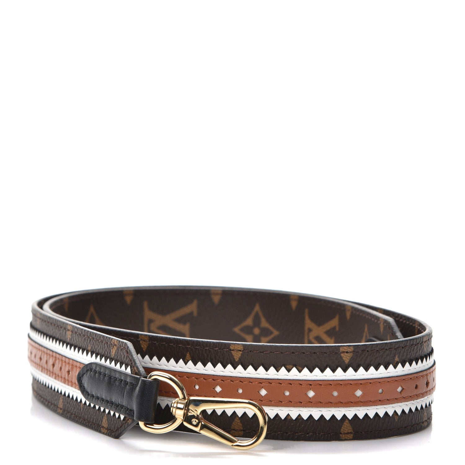 Louis Vuitton Monogram Brogue Bandouliere Shoulder Strap 1 of 6