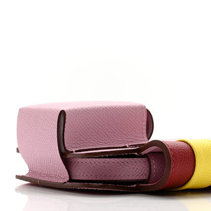 Hermes Epsom Hermesway Phone Case Mauve Sylvestre Lime Rouge Grenat 9 of 13