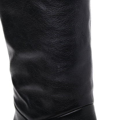 Gucci Calfskin Piuma Lux Energy High Boots 36 Black 18 of 20