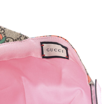 Gucci GG Supreme Monogram Strawberry Baseball Hat L Beige 7 of 8