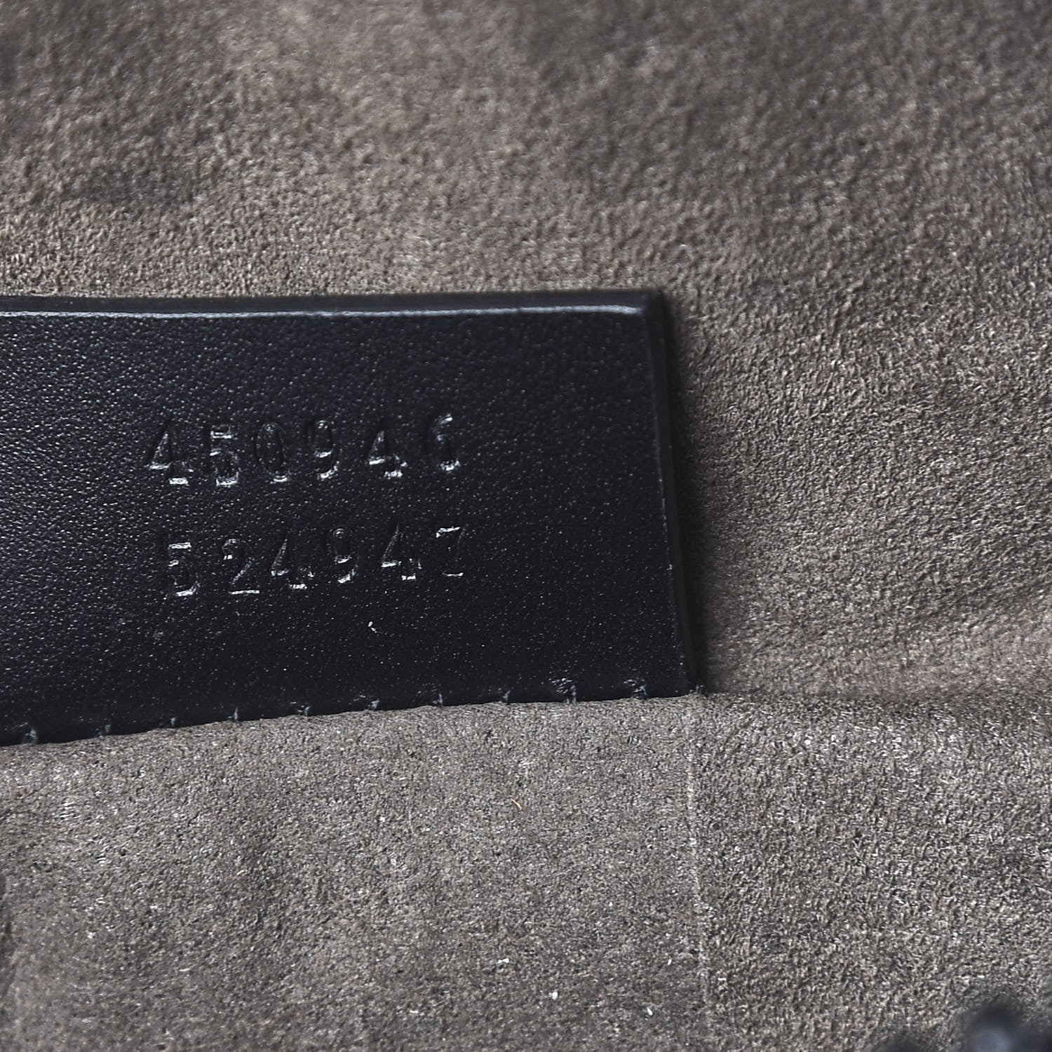 Gucci GG Supreme Monogram Belt Bag Black 7 of 10