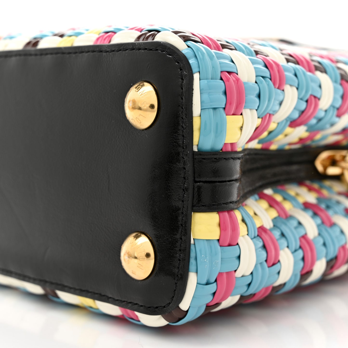 Taurillon Calfskin Guinguette Capucines BB Multicolor