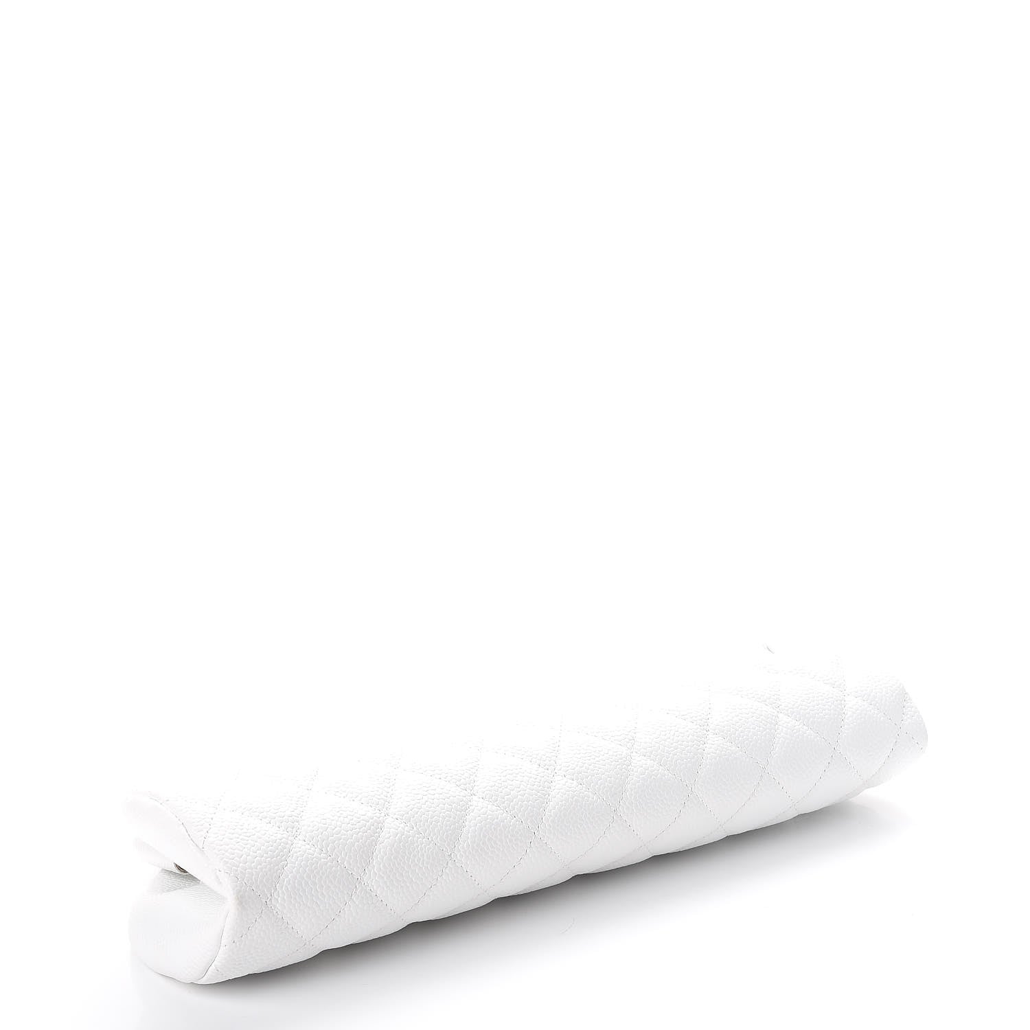 Chanel Caviar Quilted Timeless Clutch White 4 of 14