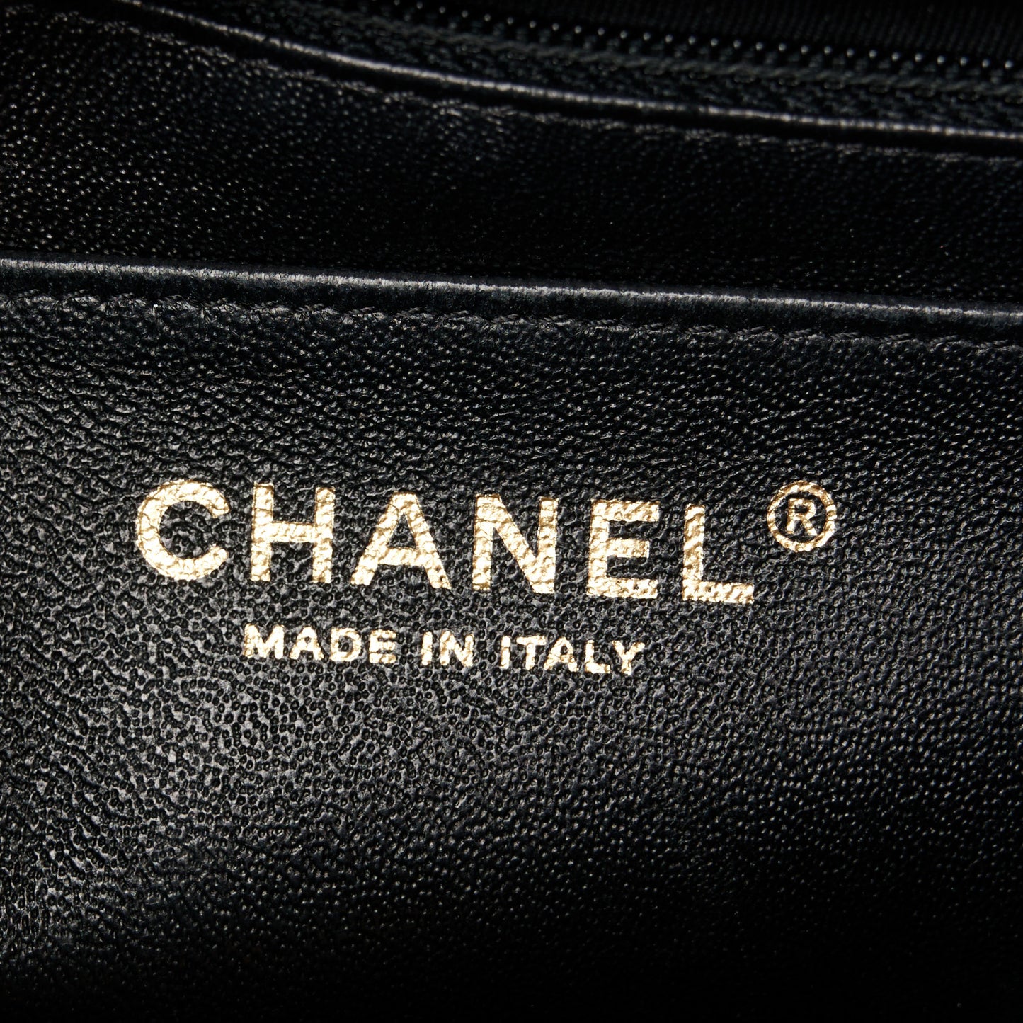Caviar Quilted Mini Rectangular Flap Black