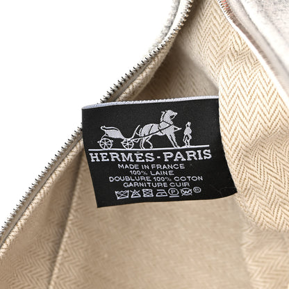 Hermes Canvas Small Bride-A-Brac Pouch Gris Flanelle 6 of 7