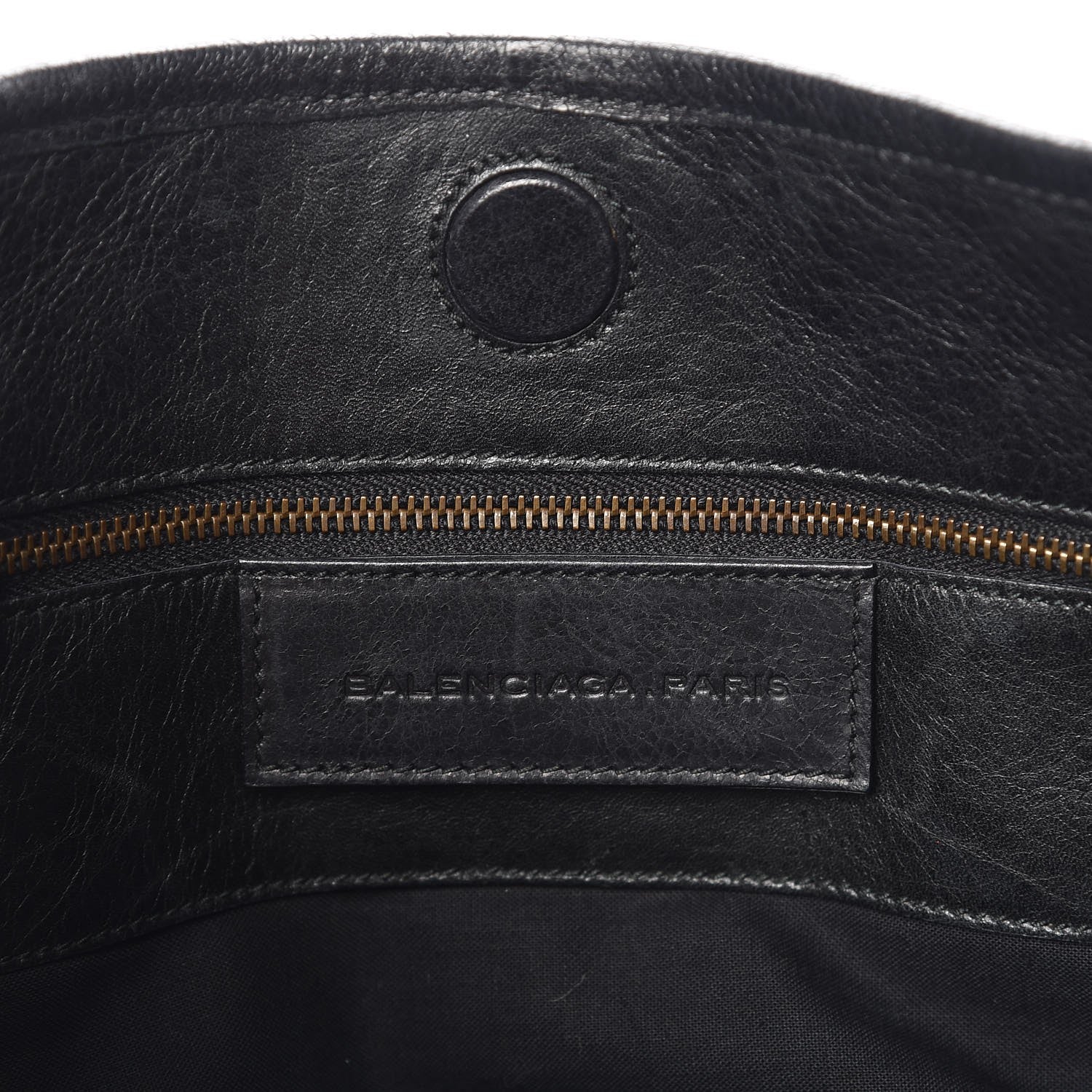 Balenciaga Agneau Classic Hardware S Sunday Tote Black 6 of 7