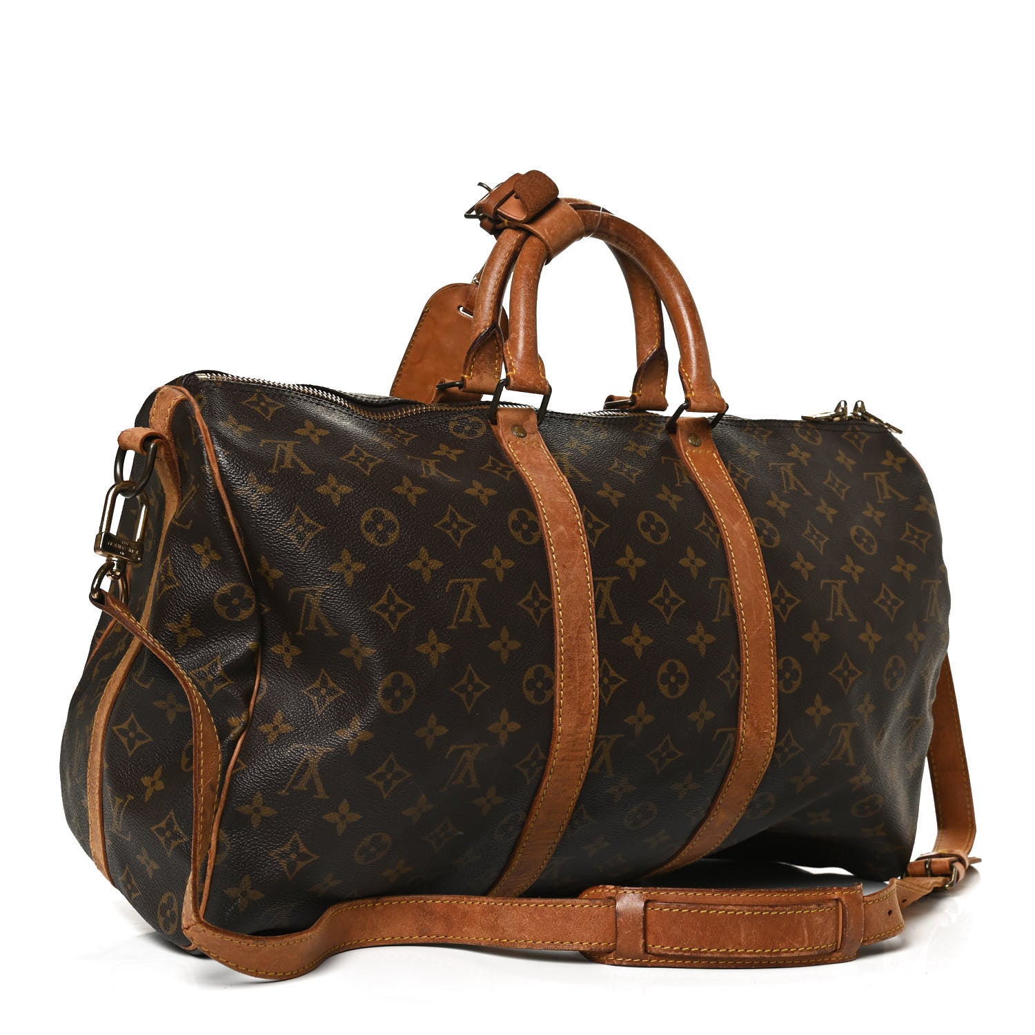 Louis Vuitton Monogram Keepall Bandouliere 45 3 of 16