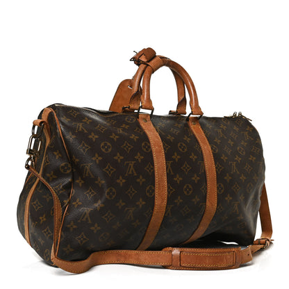 Louis Vuitton Monogram Keepall Bandouliere 45 3 of 16