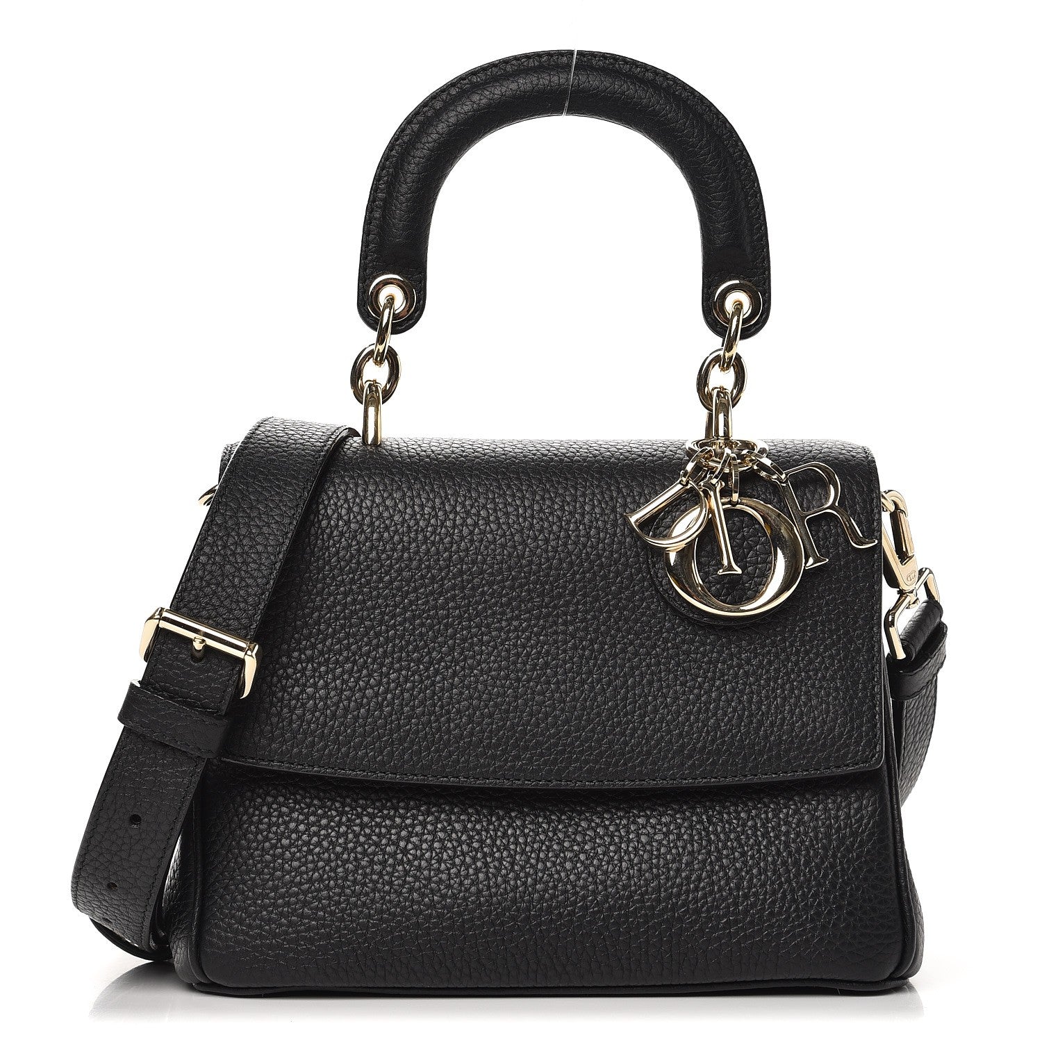 Christian Dior Bullcalf Mini Be Dior Flap Black Fraise 1 of 8