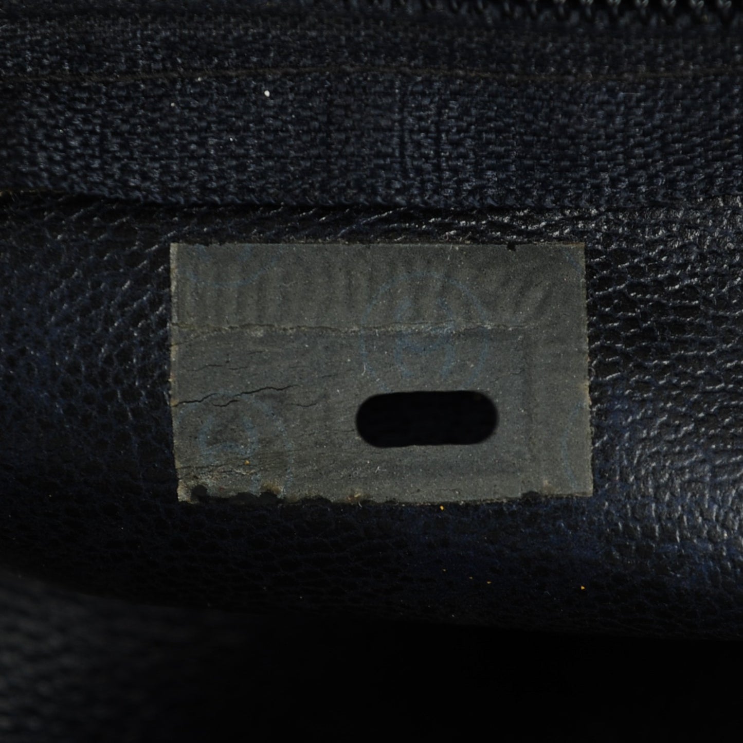 Lambskin Shoulder Bag Navy