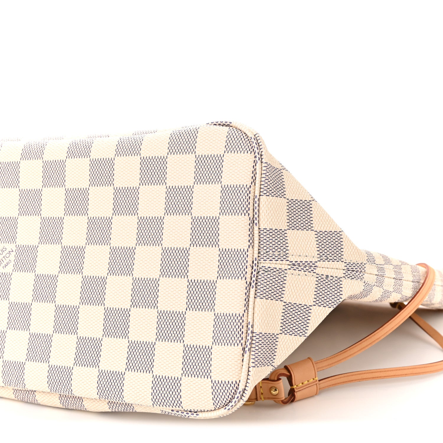 Louis Vuitton Damier Azur Neo Neverfull MM Rose Ballerine 9 of 9