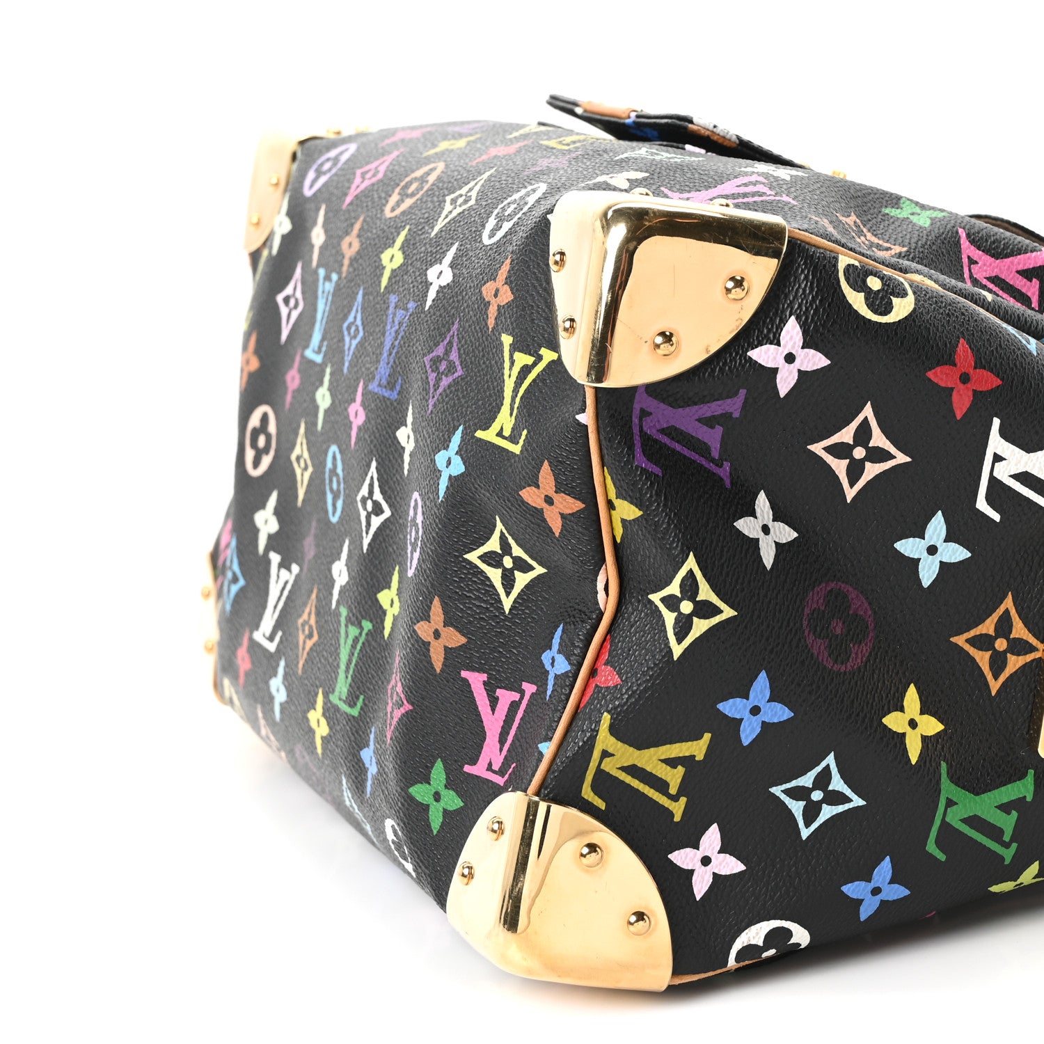 Louis Vuitton Monogram Multicolor Speedy 30 Black 8 of 8