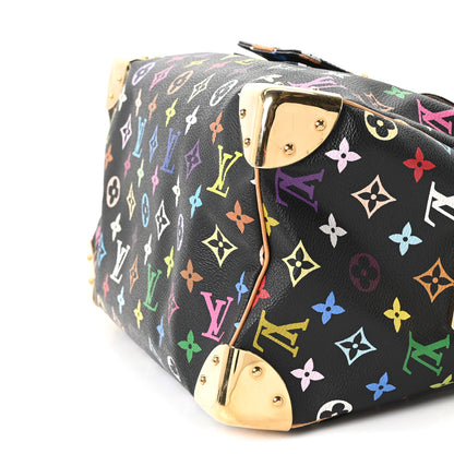 Louis Vuitton Monogram Multicolor Speedy 30 Black 8 of 8