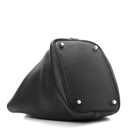 Hermes Taurillon Clemence Picotin Lock 18 PM Black 4 of 10