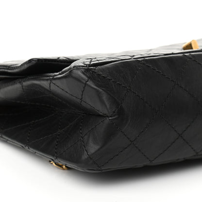 Chanel Aged Calfskin Quilted 2.55 Reissue 226 Flap Black 7 of 10